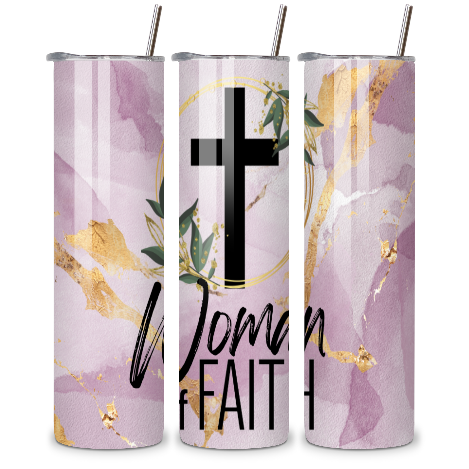 Woman of Faith Tumbler