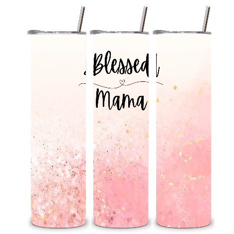 Blessed Mama Tumbler