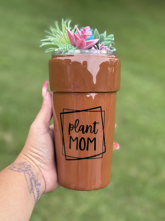 Plant Mom Tumbler